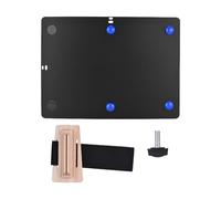Hamwesh Music Stand, Adjustable Portable Folding with Sturdy Wooden Base, Magnetic Sheet, and Universal Compatibility, Marching Band Music Stand for Saxophones, Flutes, Piccolos Wind