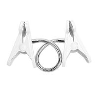 Hamwesh Nail Art Practice Hand Holder, Double Head Clamp 6cm Maximum Opening 30cm Bendable Length Manicure Hand Model Clamp, Nail Practice Fixing with Adjustable Clip for