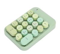 Hamwesh Number Pad, 2.4GHz Wireless 18-Key Numeric Keypad Silent Typing 12-Month Battery Life, Numpad with USB Receiver for Laptop Desktop Financial Accounting Computer (#4)