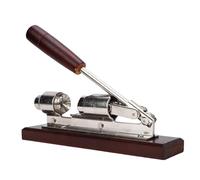 Hamwesh Nutcracker, Heavy Duty Pecan Walnut Cracker Tool with Ergonomic Wood Handle for Nuts Hazelnuts Almonds and Chestnuts, Adjustable Mechanism, Solid Wood and Stainless Steel