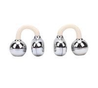 Hamwesh Open Ear Earbuds, Detachable Earrings Comfortable Clip On Bone Conduction Headphones, Wireless Clip On Earbuds with Charging Case for Running Gym Workouts Outdoor (White)
