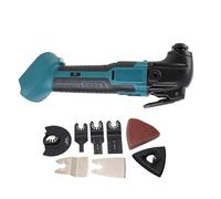 Hamwesh Oscillating Multi Tool, 6 Variable Speeds 6000-20000RPM Adjustable Oscillation Angle Oscillating Tool Kit Cordless Power with 24 Accessories for Wood Drywall