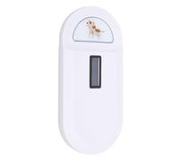 Hamwesh Pet Chip ID Scanner with 128 Data Storage, Dual Frequency (White)