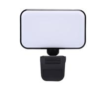 Hamwesh Phone Light, Pocket Sized Selfie Light Multiple Lighting Modes 800mAh USB Rechargeable Phone Camera with for Smartphone Makeup Live Streaming Vlog (Black)