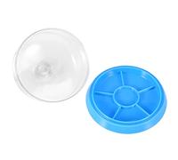 Hamwesh Plastic Watch Dust Cover, 6 Compartments for Storing Small Things, Watch Movement Accessories, Repair Tool