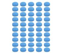 Hamwesh Pool Cue Tips, 50PCS Leather with 9mm 10mm 13mm Size Options Good Friction Pool Stick Tips Billiard Cue with Storage Box for Snooker Games (13mm)