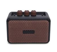 Hamwesh Portable Guitar Amp, Rechargeable Bluetooth Electric Guitar Amplifier with 6.35mm Headphone Jack for Small Practice Jam Sessions Rehearsals