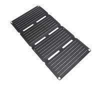 Hamwesh Portable Solar Panel 80W Monocrystalline Fast Charging Dual USB Output with ETFE Material Foldable Design for Outdoor Travel