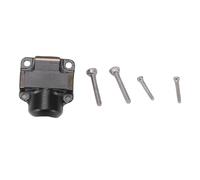 Hamwesh RC Front Axle Cover, Electrophoretic Black Coating Brass Differential Housing, CNC Precision Design with Black Coating for SCX30 1/30 RC Crawler Parts