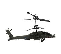 Hamwesh RC Helicopter, USB Rechargeable Auto Induction Stable Flying Auto Power Off RC Plane, Induction Aircraft Toy with Intelligent Gyroscope and Soft Blades for Boys Girls Kids Over 8 (Green)