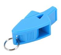 Hamwesh Referee Dolphin Whistle, Resounding Crisp Sound, Portable Plastic Construction with Lanyard for Competitions Coaching Training (Blue)