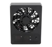 Hamwesh Reptile Fan, Silent 30dB Ventilation Fan for Air Circulation and Dehumidification, Reptile Tank Accessories with Non Slip Silicone Feet for Easy Installation and Comfortable