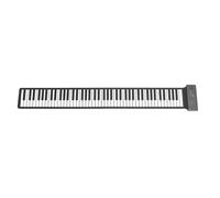 Hamwesh Roll Up Piano, 88 Key 128 Tones USB MIDI Bluetooth Portable Piano, Travel Keyboard with HiFi Sound System Recording Editing Sustain for Kids Adults
