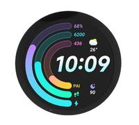 Hamwesh Round Display Development Board, 1.85in 360x360 262K Color Capacitive Touch WiFi Bluetooth 5 S3, 32 Bit Dual Core Processor with Type C Interface for IoT Embedded Development