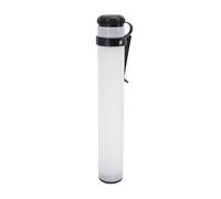 Hamwesh Sand Bottle, Wide Mouth Design Portable Divot Filler Bottle, ABS Construction Sand Dispenser with Seed Container for Bag Pull Cart (White)