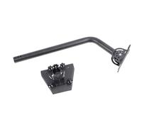 Hamwesh Satellite Antenna Mount, 360 and 160 Full Range Adjustable Weatherproof Extended Length Mounting Bracket for V3 Devices, Long Pole Mount with Full Hardware Kit for Roof or Wall