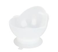 Hamwesh Scoop Bowl with Suction Base Spill Proof Self Feeding Silicone Bowl Wide Rim Deep Sides for Elderly Patients