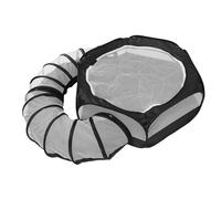 Hamwesh Small Animal Playpen, Breathable Foldable Portable with Zippered Top Design Guinea Pig Playpen, Rabbit with Tunnel for Dogs Cats Ferrets Guinea Pigs Hamsters
