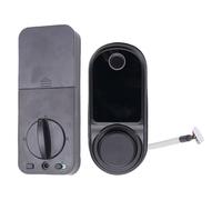 Hamwesh Smart Fingerprint Door Lock, Fast Recognition Keypad Deadbolt with Multiple Unlocking Methods for Home Hotel Office Apartment Security