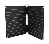 Hamwesh Solar Panel, 16W ETFE Monocrystalline Silicon Portable Solar Charger Foldable Design with USB for Camping RV Hiking Outdoor Emergency Power