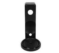 Hamwesh Speaker Wall Mount, No Screws Easy Installation Outlet Shelf with Integrated Cable Management, Bookshelf Mounting Bracket for Home Speakers in Various Rooms (Black)