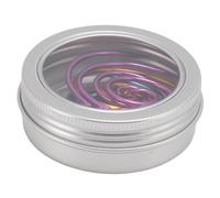 Hamwesh Spiral Cable Knitting Needle, 9 Piece Metal Cable Needles with Storage Box, Circular Knitting Needles for Cables, Sweaters, Scarves and Shawls