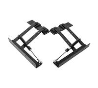 Hamwesh Spring Loaded Hardware for Lifting The Coffee Table Mechanism, Stainless Top Lifting Frame for Converting a Normal Table Into a Functional Coffee, Durable Hydraulic Furniture Hinge