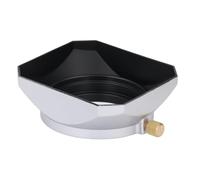 Hamwesh Square Lens Hood, 43mm Aluminum Alloy ABS Matte Finish Light Suppression Lens Hood Digital Camera with Protective Design for 25mm Or Above Length