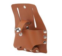 Hamwesh Tape Measure Holder, PU Leather Large Capacity Easy to Carry Tool Belt Accessories, Drill Holster with Button Closure for Measuring Tape, Drill, Impact Driver, Versatile