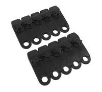 Hamwesh Tarp Clips, 10Pcs Sturdy Plastic Heavy Duty Easy Adjust Tarp Clamps, Tent Clips with Lock Grip for Camping Tents, Car Covers, Pool Covers, Canopies, Awnings, Tarps, and Temporary