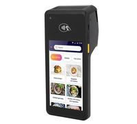 Hamwesh Thermal Receipt Printer, 4G Wifi 1D 2D QR NFC POS Printer with 5inch Screen, Handheld Thermal Printers, High Speed Printing, for Small Business, Catering, Retai, Logistics