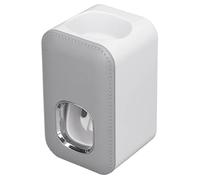 Hamwesh Toothpaste Dispenser, Wall Mounted Automatic Squeezer Hands Operation with Detachable Design for Kids and Adults Bathroom Accessories (Grey)