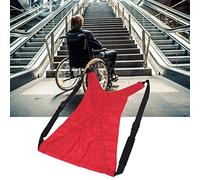 Hamwesh Transfer Belt, Double Layer Transfer Strap for Elderly Patient Moving with Single Person Operation for Bed Nursing Sling Elderly Safety Lifting Aids