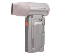 Hamwesh Turbo Fan, Portable Rechargeable High Speed Mini Handheld Fan with 5 Adjustable Gears for Travel Camping Outdoor Vacation (Gold)