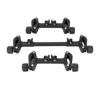 Hamwesh Twin Stroller Connector, Folding Compact Design Easy Installation Side By Side Stroller Connector, Double with Steel Pipe and Connectors for Parents and Family