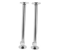 Hamwesh Undermount Sink Brackets, Adjustable Support Kit with Stainless Steel for Kitchen Bathroom, 17.7-30.7 Inch Range