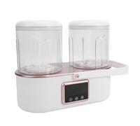 Hamwesh Underwear Washing Machine, 1L X 2 Compact Portable Small Ultrasonic Washer Rechargeable Cordless Laundry Cup Quiet Deep Cleans Bras Socks Baby Clothes for Travel Dorm RV