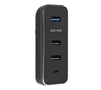 Hamwesh USB Hub For, 4 Port USB Adapter With Intelligent Power Distribution, C Hub With 3 A Ports And 1 C Port For Y 2022 2023