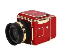 Hamwesh Vintage Digital Camera, 56MP 2.7K Vide Retro Point and Shoot Camera with Autofocus, 16x Digital Zoom Compact Small with 1000mAh Battery for Beginners Kids Teens Adult (Red)