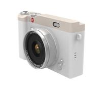 Hamwesh Vlogging Camera, 68MP 4K Video 2.4in Flip Screen 16X Digital Zoom Digital Camera Point and Shoot with One Key Autofocus OTG Transfer for Photography Vlogging (White)