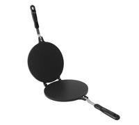 Hamwesh Waffle Cone Maker, Non Stick Fast Heating Ice Cream Cone Maker, Egg Roll with Double Sided Design for Home Restaurant Food Business (Glossy Style)