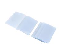 Hamwesh Wallet Insert Credit Card Holder, Soft Transparent PVC Lightweight Portable Design Multiple Card Storage Plastic Wallet Inserts, Credit Sleeves with 3Pcs 10 20 30 Pages