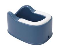 Hamwesh Wash Basin for Newborn, Portable Baby Body Support with Non Slip Base for Infant Bathtub, PVC Soft Cushion for Kid Butt Wash Basin Bath Support (Blue)