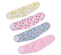 Hamwesh Washable Dog Diapers, Washable Reusable Soft Male Dog Belly Band, Reusable Diapers with 4 Stylish Patterns for Post Surgery Wound Care Daily Training Incontinence Male Dogs (L)