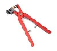 Hamwesh Watch Band Punch Pliers, Stainless Steel Ergonomic Handle Leather Strap Puncher, Strap Hole Punch Tool with Accurate Punching for Watch Repair and Projects