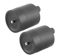 Hamwesh Water Leak Detector, Compact Design High Sensitivity Underground Water Leak Detector for Pipeline Locator, Ultrasonic Floor Heating Sensor with Dual Probes