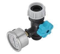 Hamwesh Water Pressure Regulator, Adjustable 140Psi Pressure Reducing Valve, G3/4in Internal External Thread Water Valve with Visualized Adjustment for RV