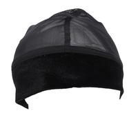 Hamwesh Wide Wig Grip Cap, Velvet Non Slip Band with Adjustable Touch Fastener and Breathable Mesh Liner, Lace Wig Grip for Full Lace Wigs and Thinning Hair (Black)