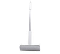 Hamwesh Window Screen Cleaner, Double Sided Detachable Brush Head Comfortable Grip Screen Cleaning Brush, Door Cleaner with Extension Pole and Handle for Porch Screens Pet Hair