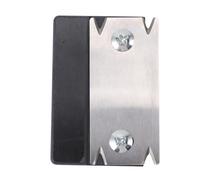 Hamwesh Woodworking Edge Trimmer, Compact Rust Resistant Thickened Vane/Wing Hand Planer Edge Bander, Banding Cutter with Four Usable Corners for PVC ABS Melamine Veneer Engineers